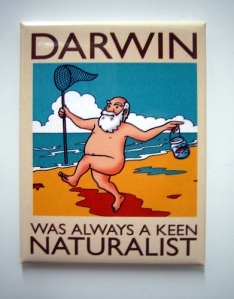 Darwin was always a keen naturalist